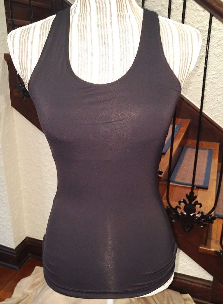 Spanx Assets. Ladies. Black. Racerback Slim. M
